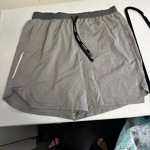 Nike Gray Men's Running Athletic Shorts